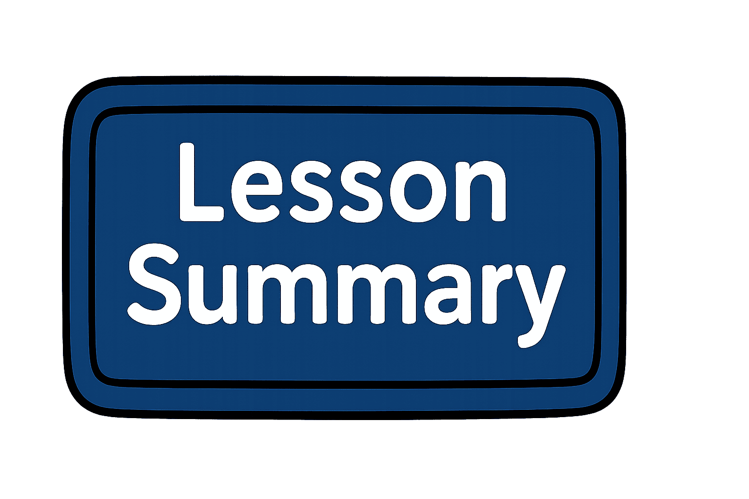 Lesson Summary